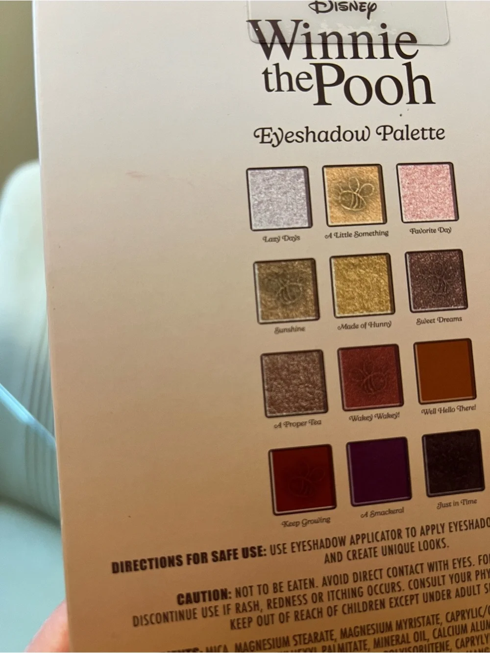 Disney Winnie the Pooh Eyeshadow Palette